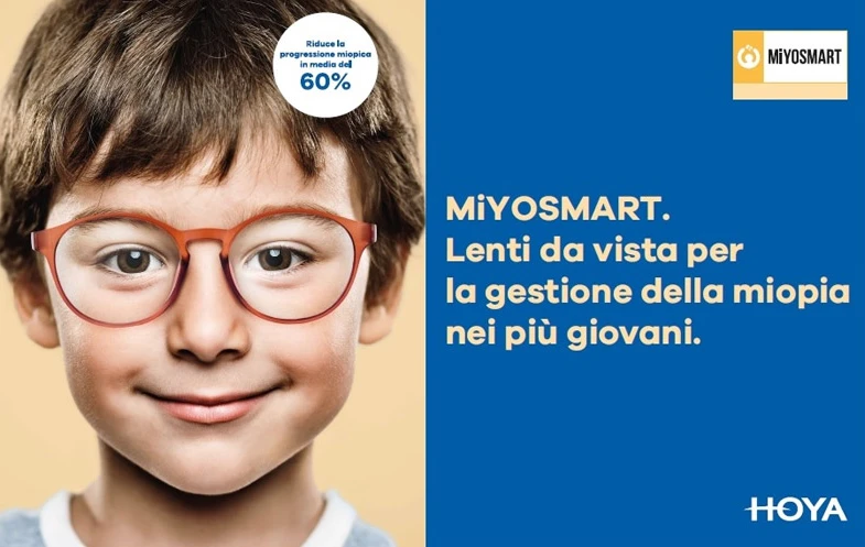 LENTI MIYOSMART HOYA: GESTIONE DELLA MIOPIA